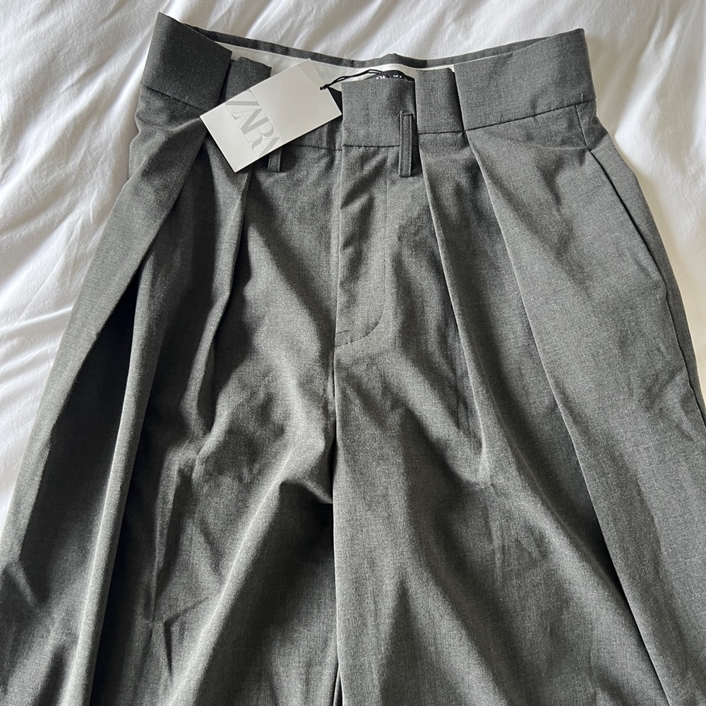 Zara Grey Trousers **Brand New